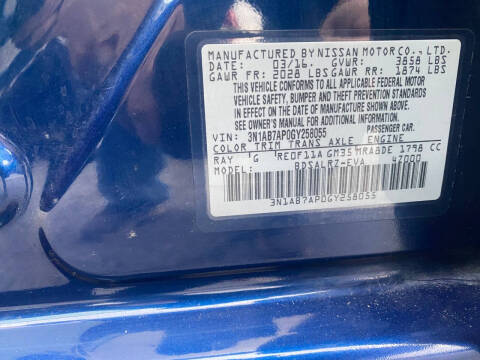 2016 Nissan Sentra SR