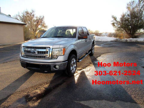 2013 Ford F-150 for sale at HOO MOTORS in Kiowa CO