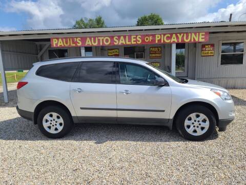 2012 Chevrolet Traverse for sale at Paul's Auto Sales of Picayune in Picayune MS