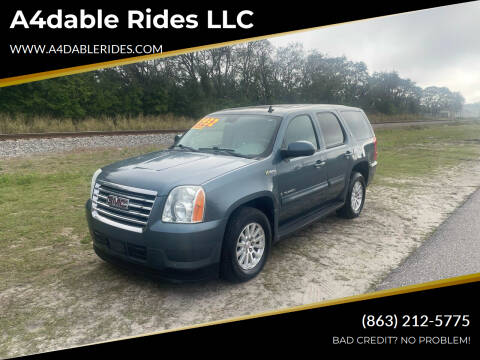 2009 GMC Yukon for sale at A4dable Rides LLC in Haines City FL