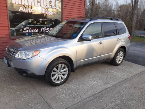 2012 Subaru Forester for sale at Marcotte & Sons Auto Village in North Ferrisburgh VT