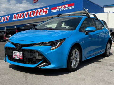 2020 Toyota Corolla Hatchback for sale at Discount Motors in Pueblo CO