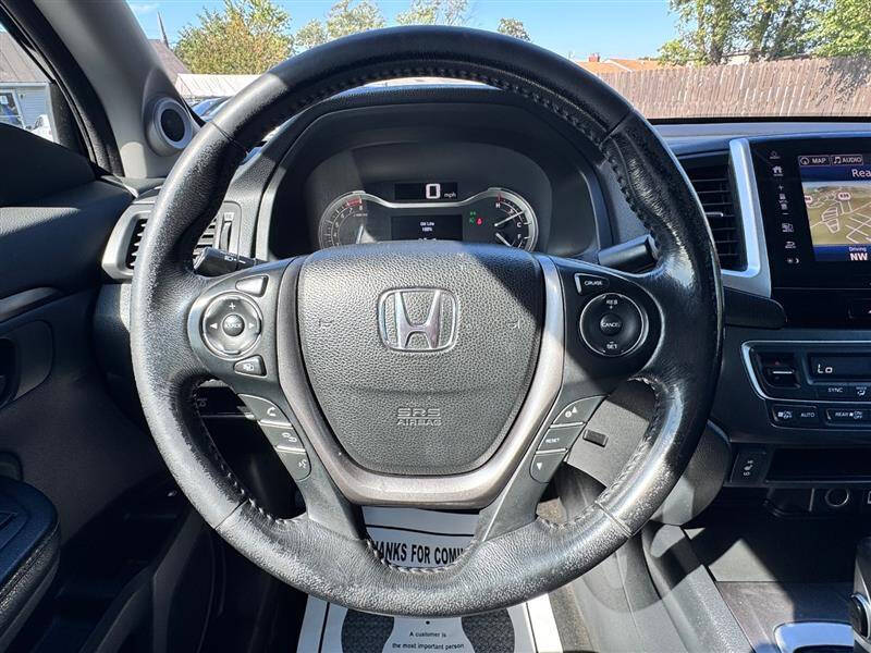 2017 Honda Ridgeline RTL-T