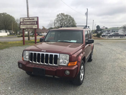 2008 Jeep Commander for sale at Jackson Automotive in Smithfield NC