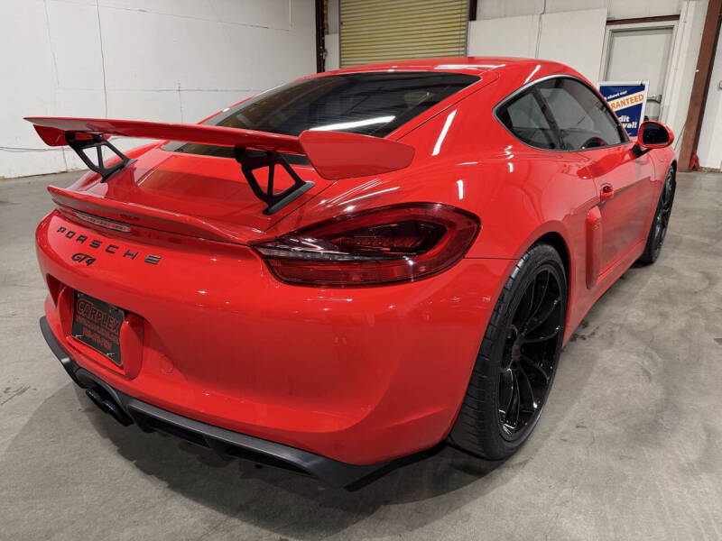 2016 Porsche Cayman GT4