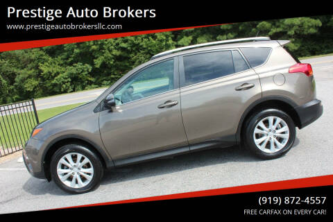 2015 Toyota RAV4 for sale at Prestige Auto Brokers in Raleigh NC