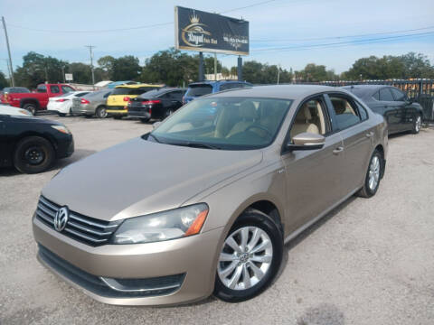 2015 Volkswagen Passat for sale at GOLDEN GATE AUTOMOTIVE,LLC in Zephyrhills FL