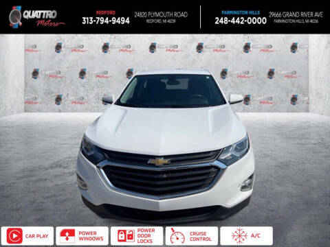 2018 Chevrolet Equinox for sale at Quattro Motors 2 in Farmington Hills MI