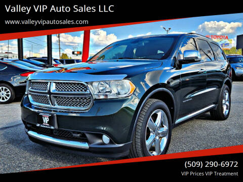 2011 Dodge Durango for sale at Valley VIP Auto Sales LLC in Spokane Valley WA
