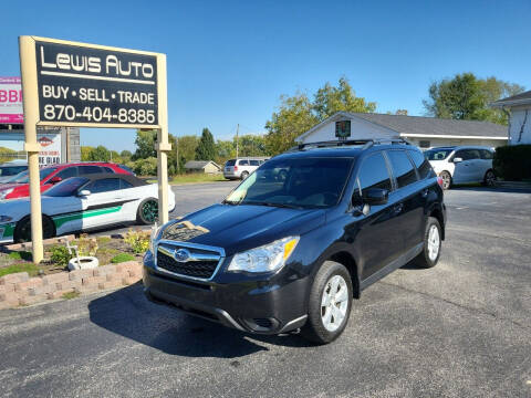 2016 Subaru Forester for sale at Lewis Auto in Mountain Home AR