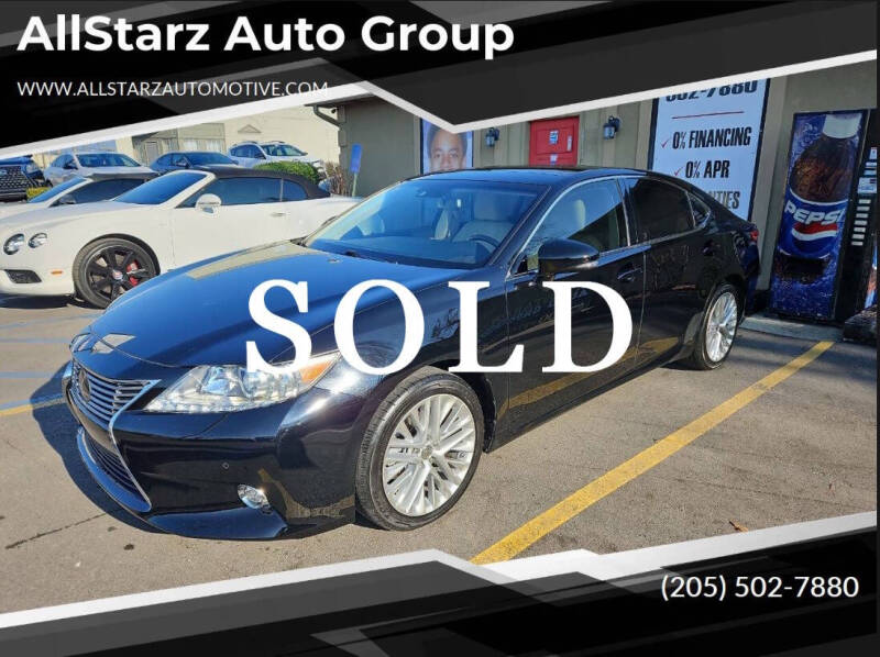 2014 Lexus ES 350 for sale at AllStarz Auto Group in Birmingham AL