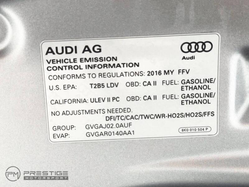 2016 Audi A5 2.0T quattro Premium Plus