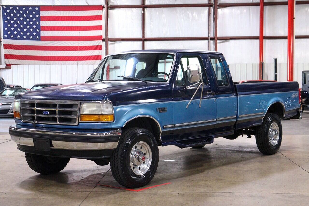 1992 Ford F250 Wheel Drive Pickup, With A IDI Engine Auto, 53 OFF