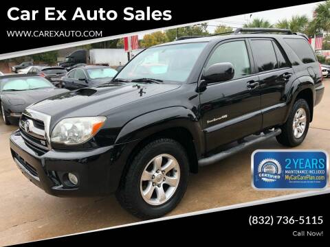 2007 Toyota 4Runner for sale at Car Ex Auto Sales in Houston TX