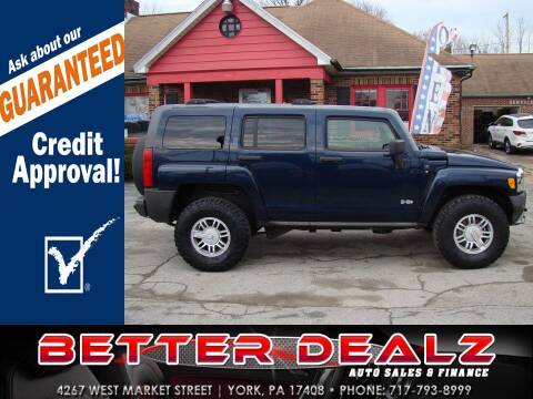 2008 HUMMER H3 for sale at Better Dealz Auto Sales & Finance in York PA