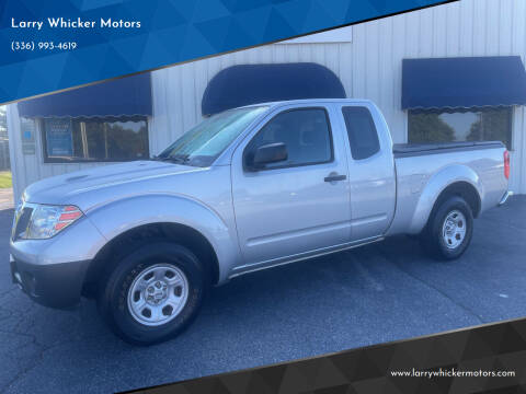 2016 Nissan Frontier for sale at Larry Whicker Motors in Kernersville NC