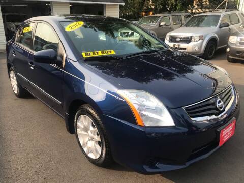 2012 Nissan Sentra for sale at Alexander Antkowiak Auto Sales Inc. in Hatboro PA