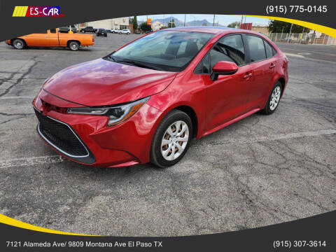 2020 Toyota Corolla for sale at Escar Auto in El Paso TX