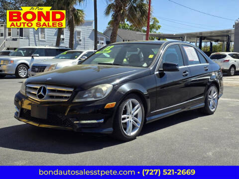 2012 Mercedes-Benz C-Class for sale at Bond Auto Sales of St Petersburg in Saint Petersburg FL