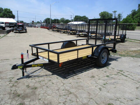 2024 Big Tex Utility Trailer 60"x10' 2,995#