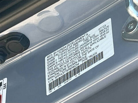 2023 Honda Ridgeline RTL-E