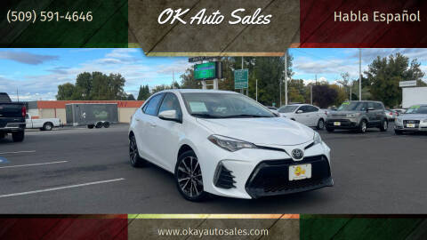 2019 Toyota Corolla for sale at OK Auto Sales in Kennewick WA