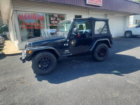 2006 Jeep Wrangler for sale at Maximum Auto Group II INC in Cortland OH