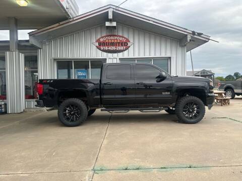 2018 Chevrolet Silverado 1500 for sale at Motorsports Unlimited - Trucks in McAlester OK