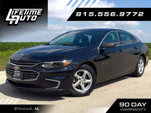 2018 Chevrolet Malibu for sale at Lifetime Auto in Elwood IL