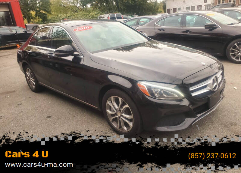 2016 Mercedes-Benz C-Class for sale at Cars 4 U in Haverhill MA