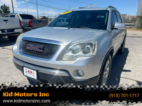 2009 GMC Acadia for sale at Kid Motors Inc in El Paso TX