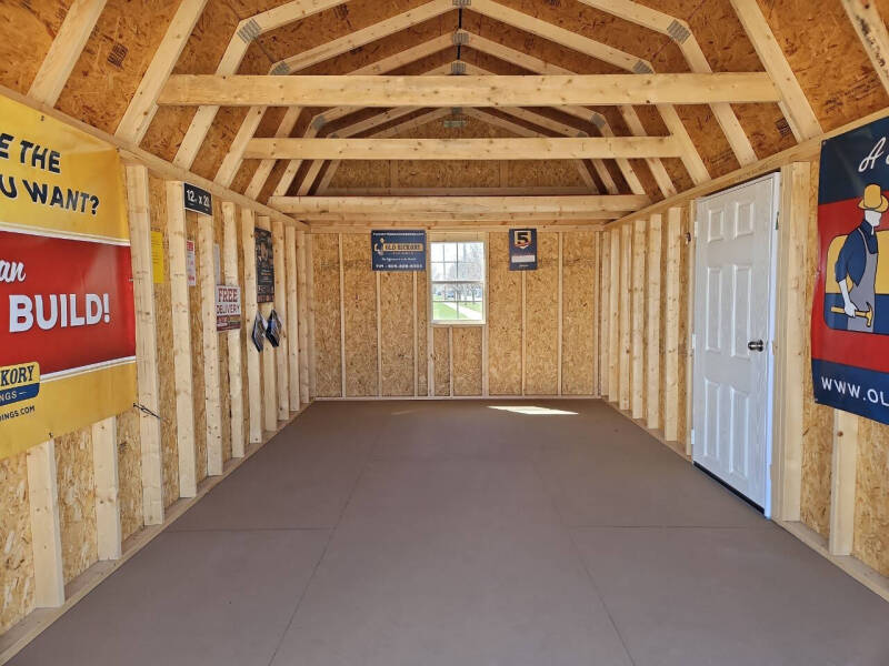 2025 Old Hickory 12x20 Lofted Garage