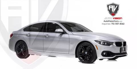 2018 BMW 4 Series for sale at Auto Vision in Houston TX