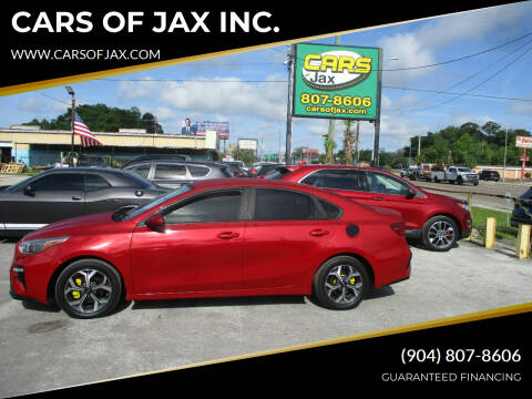 2019 Kia Forte for sale at CARS OF JAX INC. in Jacksonville FL