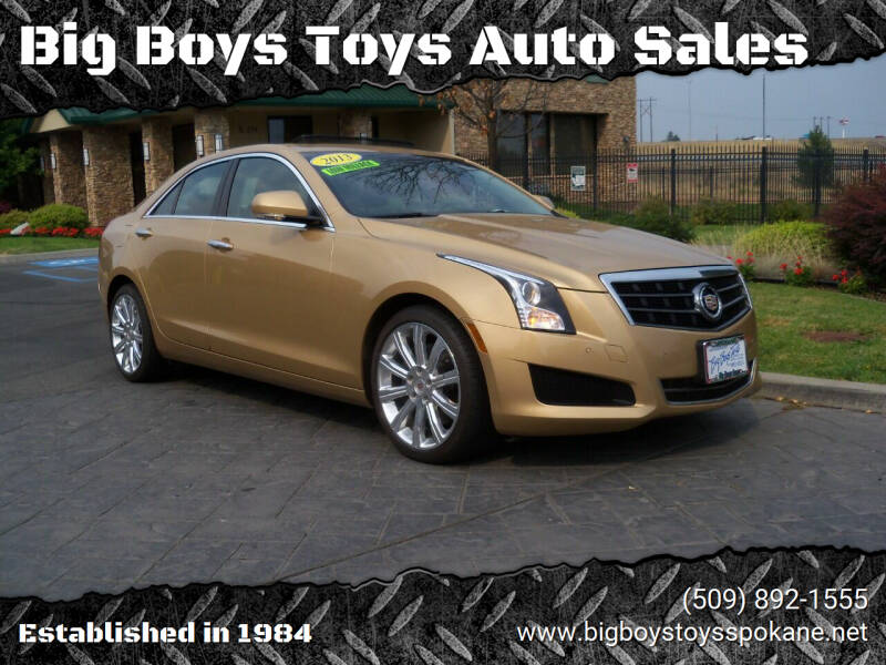 2013 Cadillac ATS for sale at Big Boys Toys Auto Sales in Spokane Valley WA