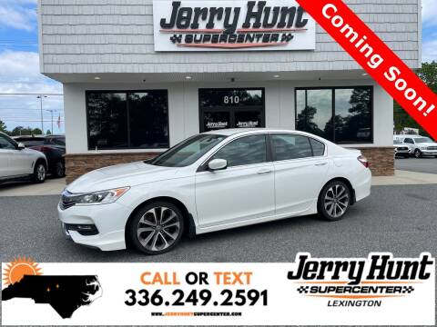 2016 Honda Accord for sale at Jerry Hunt Supercenter in Lexington NC