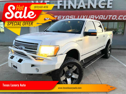 2010 Ford F-150 for sale at Texas Luxury Auto in Cedar Hill TX
