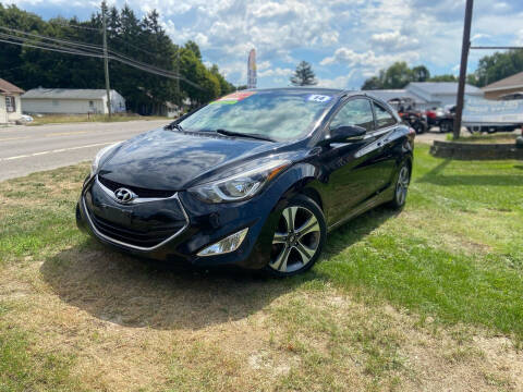 2014 Hyundai Elantra Coupe for sale at Conklin Cycle Center in Binghamton NY