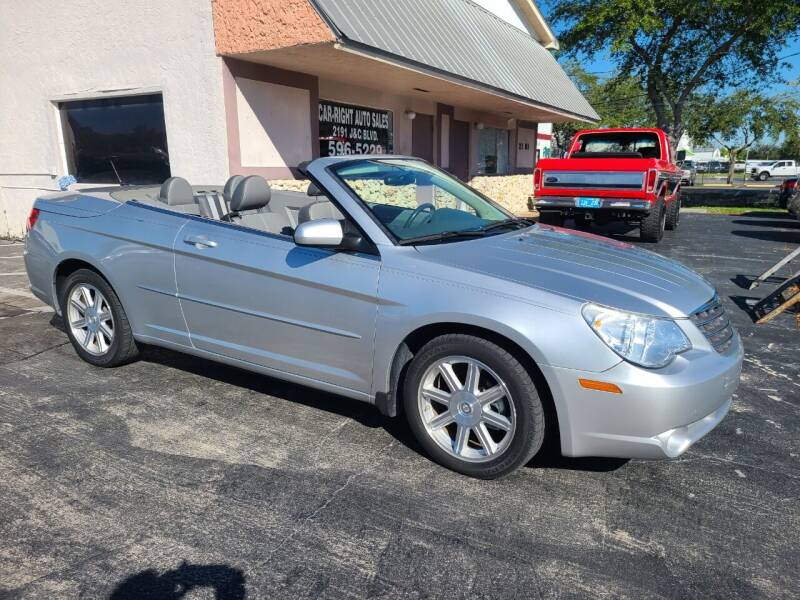 2008 Chrysler Sebring for sale at CAR-RIGHT AUTO SALES INC in Naples FL