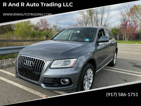 2014 Audi Q5 for sale at R and R Auto Trading LLC in Hackettstown NJ