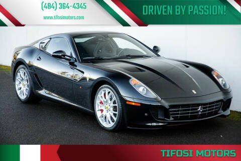 2008 Ferrari 599 GTB Fiorano for sale at Tifosi Motors in Downingtown PA