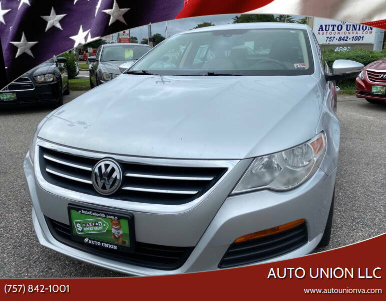 2012 Volkswagen CC for sale at Auto Union LLC in Virginia Beach VA