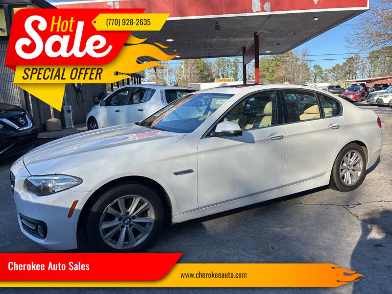 2015 BMW 5 Series for sale at Cherokee Auto Sales in Acworth GA