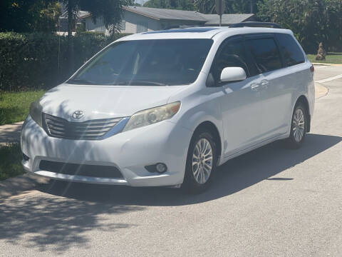 2011 Toyota Sienna for sale at L G AUTO SALES in Boynton Beach FL