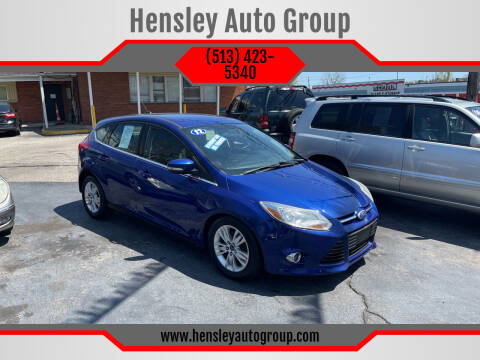 2012 Ford Focus for sale at Hensley Auto Group in Middletown OH