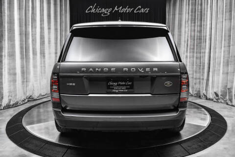 2016 Land Rover Range Rover HSE