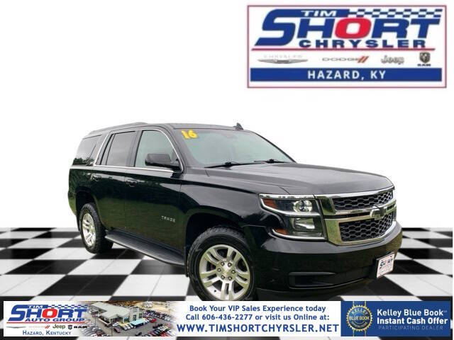 2016 Chevrolet Tahoe for sale at Tim Short CDJR Hazard in Hazard, KY