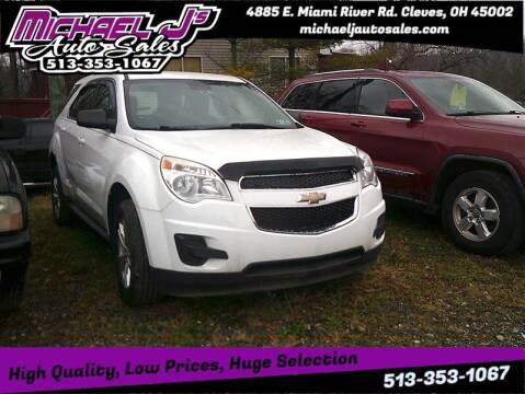 2013 Chevrolet Equinox for sale at MICHAEL J'S AUTO SALES in Cleves OH
