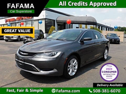 2016 Chrysler 200 for sale at FAFAMA AUTO SALES Inc in Milford MA