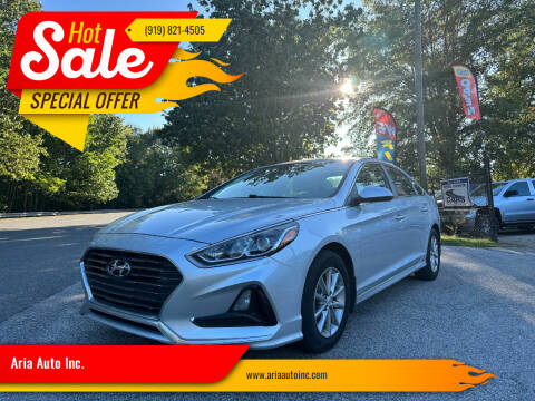 2018 Hyundai Sonata for sale at Aria Auto Inc. in Raleigh NC